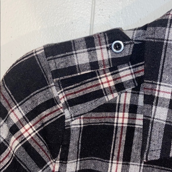 Love Tree plaid button down - Picture 4 of 10